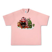 Salmon christmas gnome and tree Urban Heavy Tee - FaDigitalArtStudio