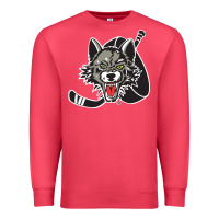 Cardinal chicago wolves Premium Sweatshirt - DesigneFamous