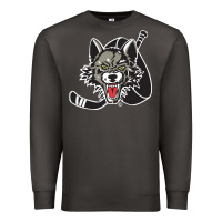 Smoke chicago wolves Premium Sweatshirt - DesigneFamous