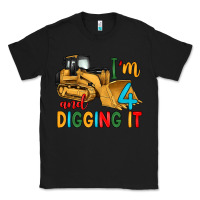 Black i'm 4 and digging it Classic Tee - Artiststas