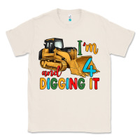 Natural i'm 4 and digging it Classic Tee - Artiststas