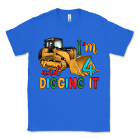 True Royal i'm 4 and digging it Classic Tee - Artiststas