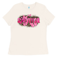 Bone Survivor Breast Cancer Ladies Tee - FaDigitalArtStudio