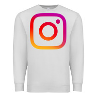 Dove Grey instagram Premium Sweatshirt - DesigneFamous