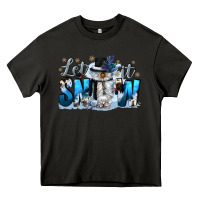 Asphalt let it snow Heavy Core Tee - CowGirlArtShop