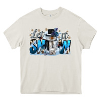 Cream let it snow Heavy Core Tee - CowGirlArtShop
