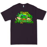 Plum St. Patrick's Day gnomes Premium Tee - HowdyJamesFarm