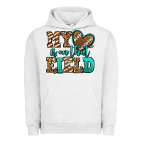 Pigment Lunar Rock my heart is on that field american football Urban Hoodie - Jasminsmagicworld
