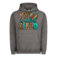 Pigment Tornado my heart is on that field american football Urban Hoodie - Jasminsmagicworld