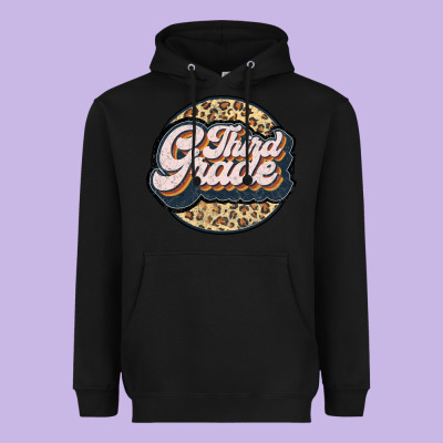 Third Grade Heavyweight Hoodie Designed By Jahusdesignshop