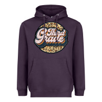 Plum third grade Heavyweight Hoodie - JahusDesignShop