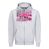 Heather Grey mama its okay typography Zipper Hoodie - JahusDesignShop