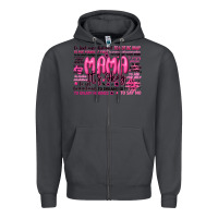 Smoke mama its okay typography Zipper Hoodie - JahusDesignShop