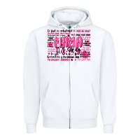 White mama its okay typography Zipper Hoodie - JahusDesignShop