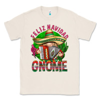 Natural Feliz Navidad gnome Mexico Classic Tee - HowdyJamesFarm