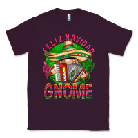 Plum Feliz Navidad gnome Mexico Classic Tee - HowdyJamesFarm