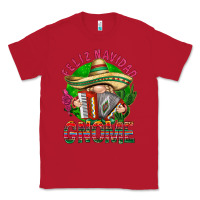 Red Feliz Navidad gnome Mexico Classic Tee - HowdyJamesFarm