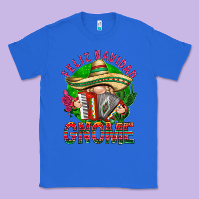 Feliz Navidad Gnome Mexico Classic Tee Designed By Howdyjamesfarm