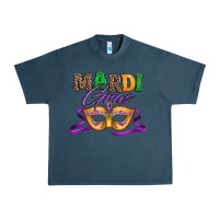 Midnight Navy happy mardi gras carnival mask Urban Heavy Tee - Jasminsmagicworld
