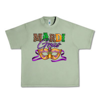 Oil Green happy mardi gras carnival mask Urban Heavy Tee - Jasminsmagicworld