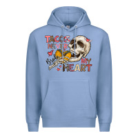 Colony Blue Tacos Never Broke My Heart Premium Hoodie - CowhideDigitalArt