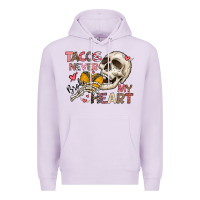 Lilac Tacos Never Broke My Heart Premium Hoodie - CowhideDigitalArt