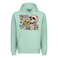 Seafoam Tacos Never Broke My Heart Premium Hoodie - CowhideDigitalArt