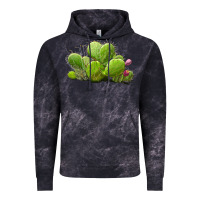 Cloud Black Desert Prickly Pear Cactus Vintage Hoodie - LillyAllenDesigns