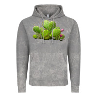 Cloud Rock Desert Prickly Pear Cactus Vintage Hoodie - LillyAllenDesigns