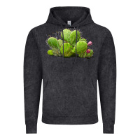 Vintage Black Desert Prickly Pear Cactus Vintage Hoodie - LillyAllenDesigns
