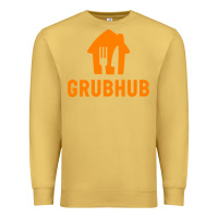 Antique Gold Grubhub t-shirt Premium Sweatshirt - DesigneFamous