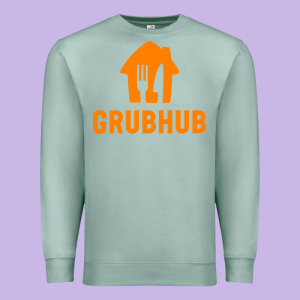 Grubhub T-shirt Premium Sweatshirt Designed By Designefamous