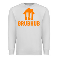 Dove Grey Grubhub t-shirt Premium Sweatshirt - DesigneFamous