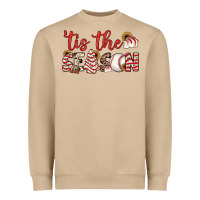 Mushroom tis the season baseball little debbie tree cakes Heavyweight Sweatshirt - JahusDesignShop