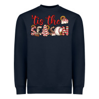 Navy tis the season baseball little debbie tree cakes Heavyweight Sweatshirt - JahusDesignShop