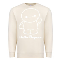 Sandshell hello baymax Premium Sweatshirt - DesigneFamous
