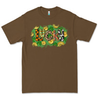Cacao Western lucky St. Patrick's Day Premium Tee - CowGirlArtShop