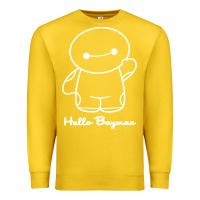 Lemon hello baymax Premium Sweatshirt - DesigneFamous
