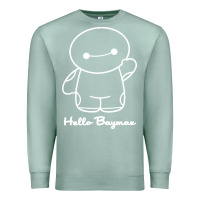Seafoam hello baymax Premium Sweatshirt - DesigneFamous