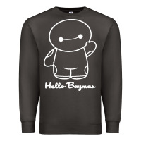 Smoke hello baymax Premium Sweatshirt - DesigneFamous