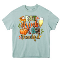 Arona eat drink and be thankful Heavy Core Tee - CowGirlArtShop