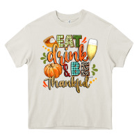 Cream eat drink and be thankful Heavy Core Tee - CowGirlArtShop