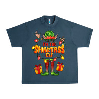 Midnight Navy im the smartass elf Urban Heavy Tee - FaDigitalArtStudio