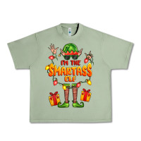 Oil Green im the smartass elf Urban Heavy Tee - FaDigitalArtStudio