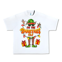 White im the smartass elf Urban Heavy Tee - FaDigitalArtStudio