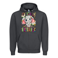 Smoke totally adorable Zipper Hoodie - JahusDesignShop