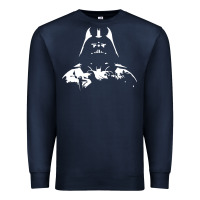 Navy darth vader Premium Sweatshirt - DesigneFamous