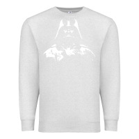 Oatmeal Heather darth vader Premium Sweatshirt - DesigneFamous