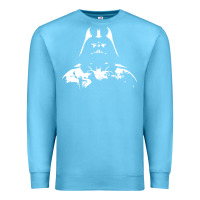 Ocean Blue darth vader Premium Sweatshirt - DesigneFamous