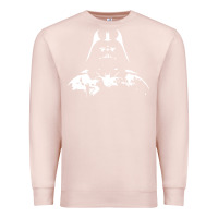 Pale Pink darth vader Premium Sweatshirt - DesigneFamous